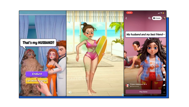 sexualized mobile ads in mobile games