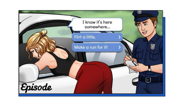 sexualized mobile ads in mobile games