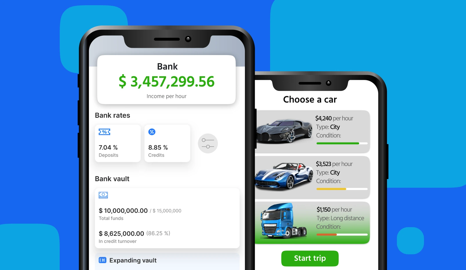 Bank / Choose Car